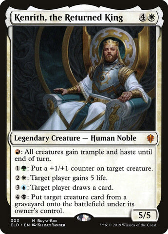 Kenrith, the Returned King (Buy-A-Box) [Throne of Eldraine Promos] ESPAÑOL