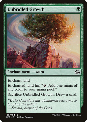 Unbridled Growth [Aether Revolt] RUSO