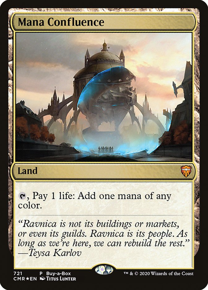Mana Confluence (Buy-A-Box) [Commander Legends Promos] ESPAÑOL