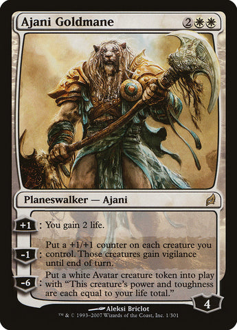 Ajani Goldmane [Lorwyn] ALEMAN