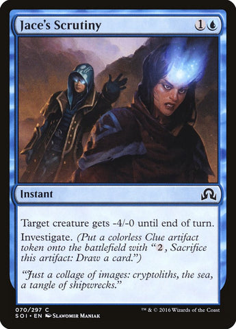 Jace's Scrutiny [Shadows over Innistrad] COREANO