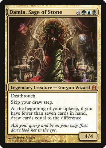 Damia, Sage of Stone [Commander 2011] ESPAÑOL