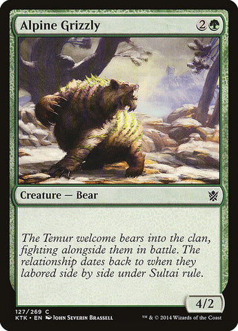 Alpine Grizzly [Khans of Tarkir] JAPONES