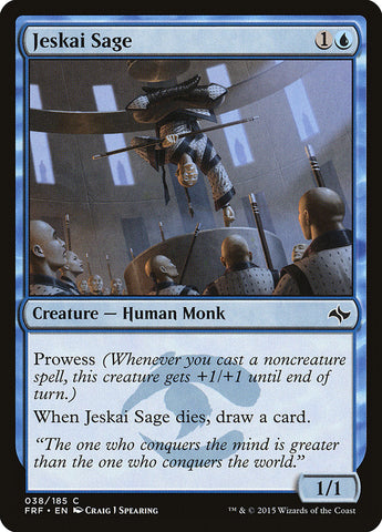 Jeskai Sage [Fate Reforged] JAPONES