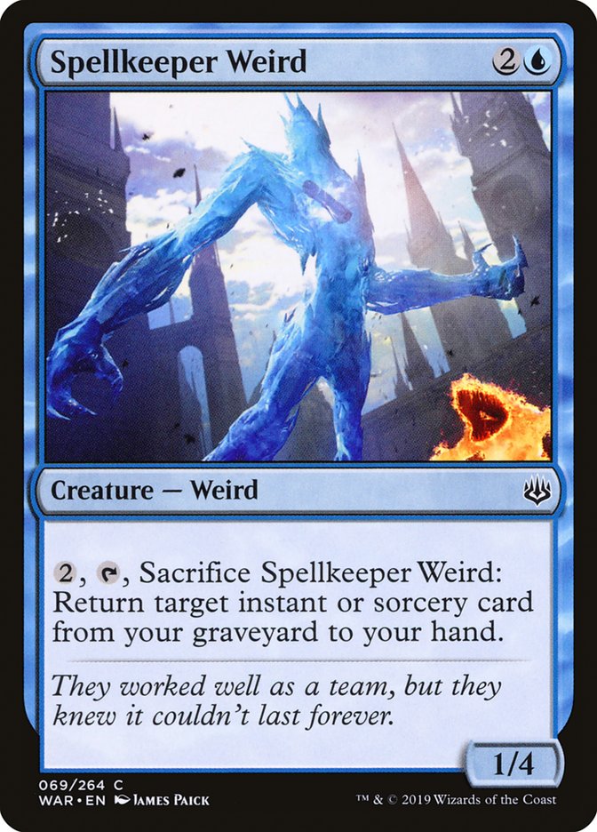 Spellkeeper Weird [War of the Spark] JAPONES