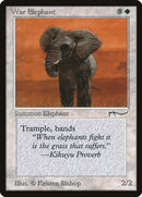 War Elephant (Dark Mana Cost) [Arabian Nights] JAPONES