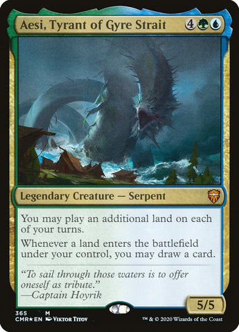 Aesi, Tyrant of Gyre Strait [Commander Legends] ESPAÑOL