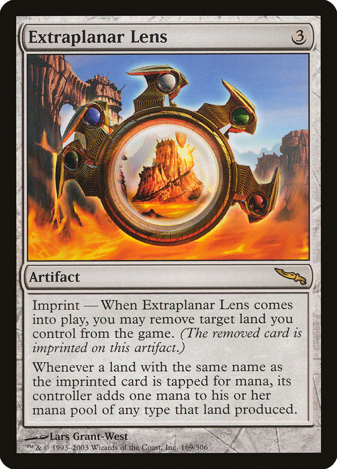 Extraplanar Lens [Mirrodin] FRANCÉS