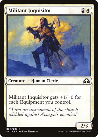Militant Inquisitor [Shadows over Innistrad] COREANO