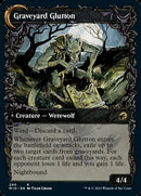 Graveyard Trespasser // Graveyard Glutton (Showcase Equinox) [Innistrad: Midnight Hunt] ESPAÑOL