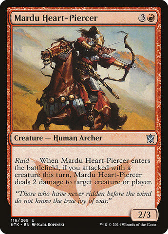 Mardu Heart-Piercer [Khans of Tarkir]  JAPONES