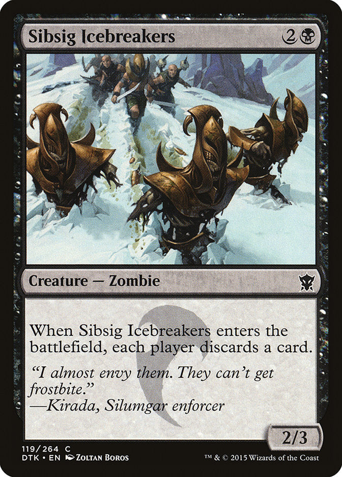 Sibsig Icebreakers [Dragons of Tarkir] JAPONES