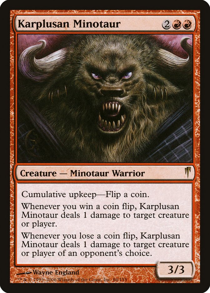 Karplusan Minotaur [Coldsnap] ESPAÑOL