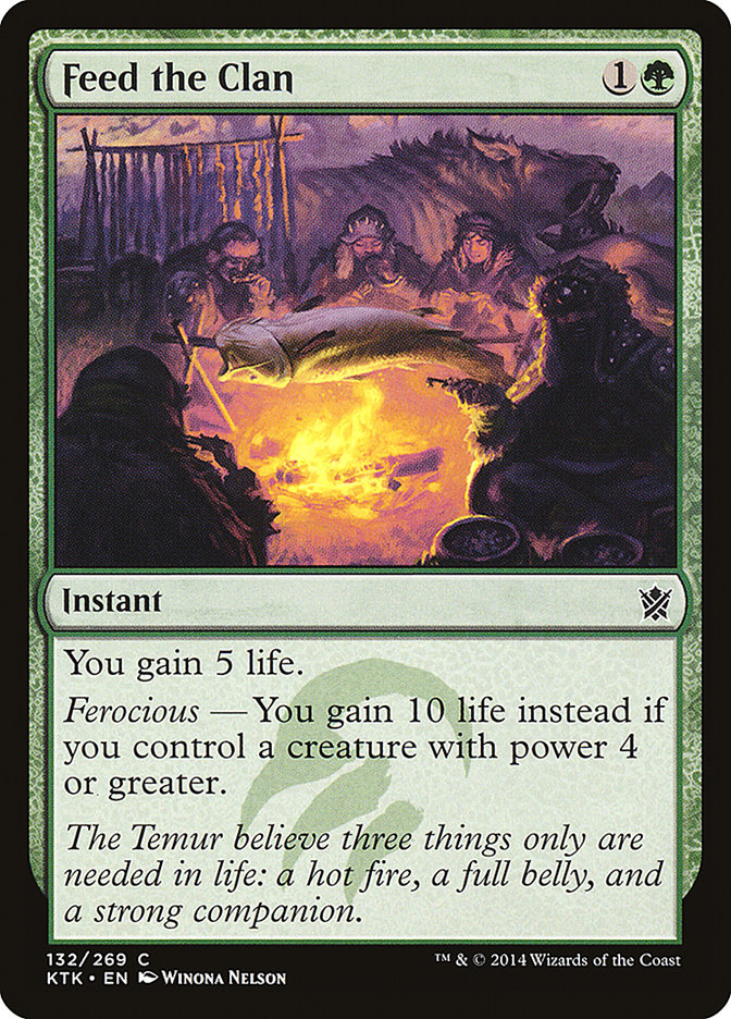 Feed the Clan [Khans of Tarkir] RUSO