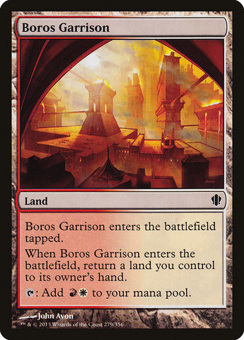 Boros Garrison [Commander 2013] ESPAÑOL
