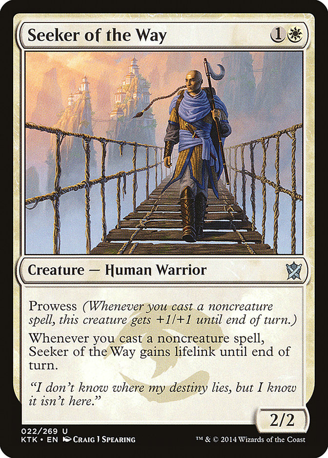 Seeker of the Way [Khans of Tarkir] JAPONES