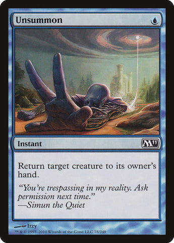 Unsummon [Magic 2011] CHINO SIMPLIFICADO