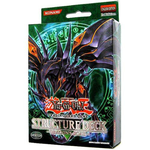 Dragon's Roar & Zombie Madness - Structure Deck Display (1st Edition)