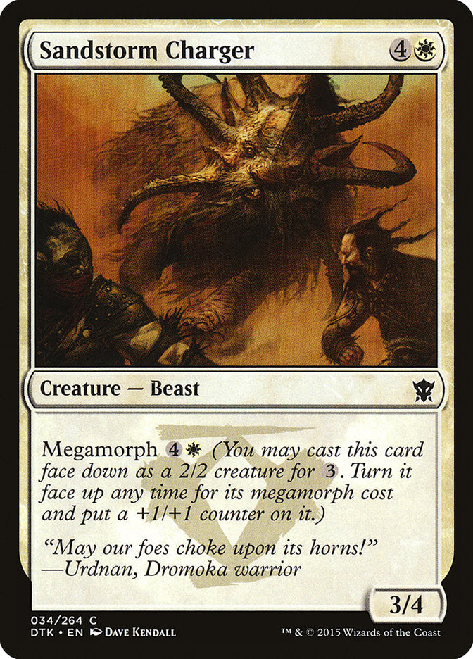 Sandstorm Charger [Dragons of Tarkir] COREANO