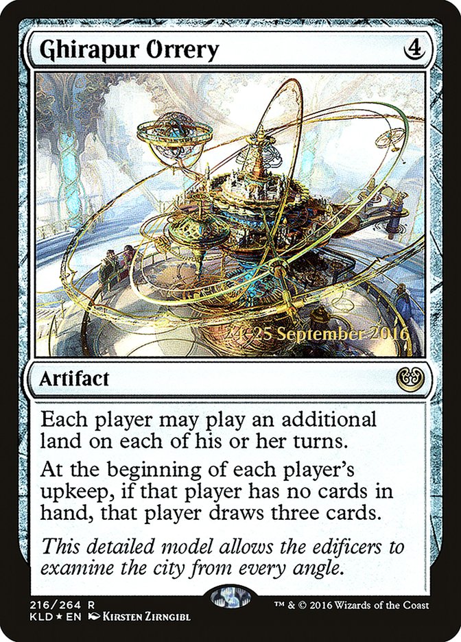 Ghirapur Orrery [Kaladesh Prerelease Promos] ESPAÑOL