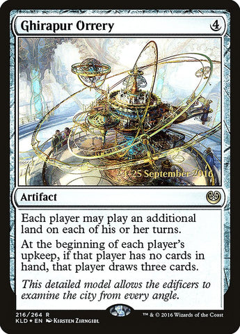 Ghirapur Orrery [Kaladesh Prerelease Promos] ESPAÑOL