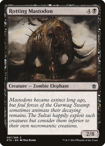 Rotting Mastodon [Khans of Tarkir]  RUSO