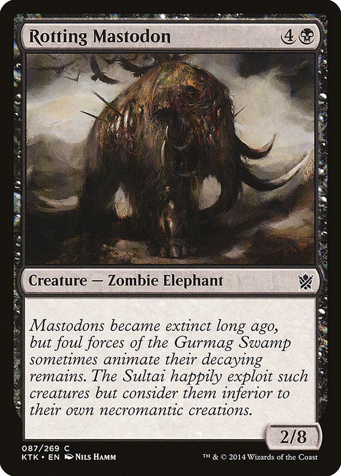 Rotting Mastodon [Khans of Tarkir] JAPONES