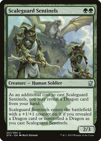 Scaleguard Sentinels [Dragons of Tarkir] RUSO