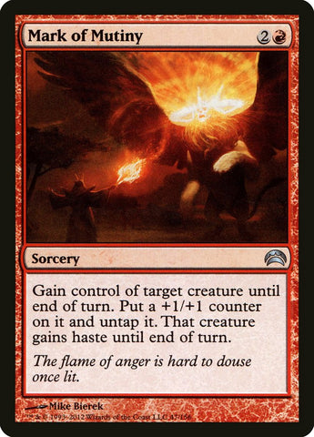 Mark of Mutiny [Planechase 2012] JAPONES