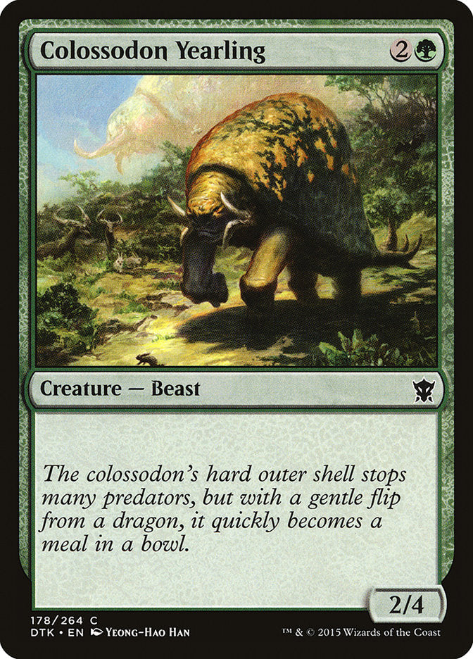 Colossodon Yearling [Dragons of Tarkir] COREANO