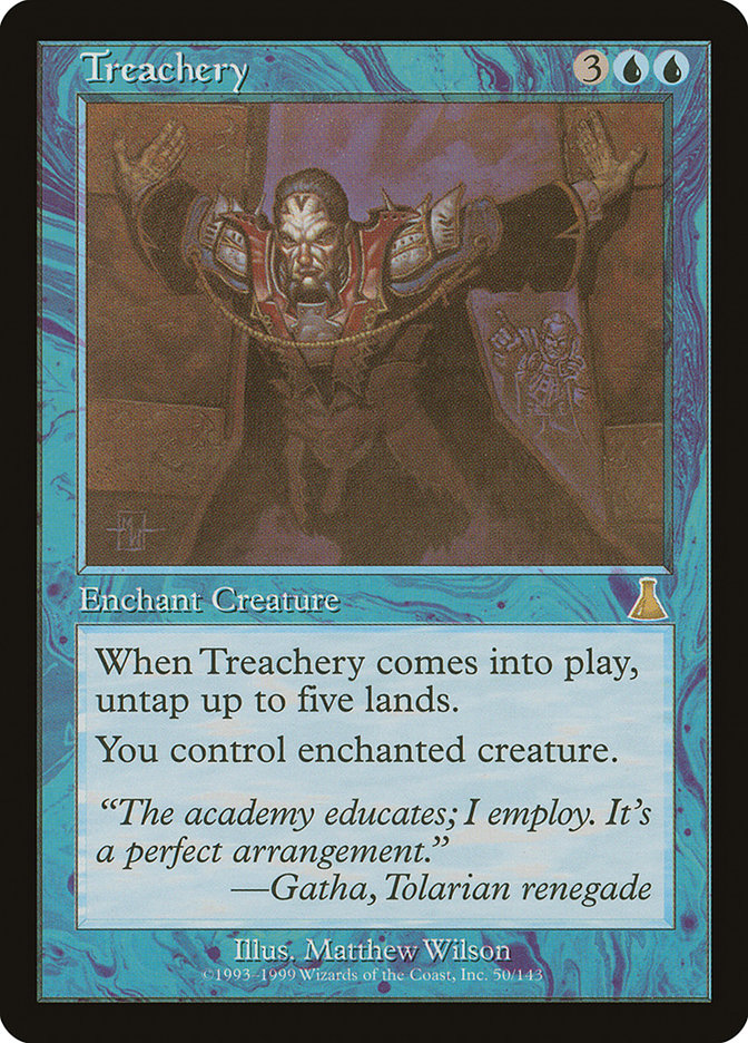 Treachery [Urza's Destiny] JAPONES