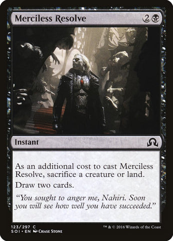 Merciless Resolve [Shadows over Innistrad] JAPONES