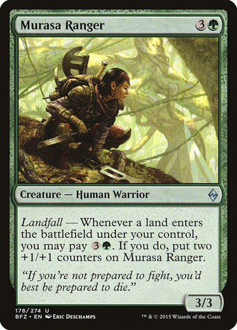Murasa Ranger [Battle for Zendikar]  JAPONES