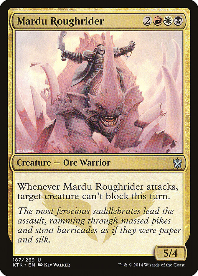 Mardu Roughrider [Khans of Tarkir] JAPONES