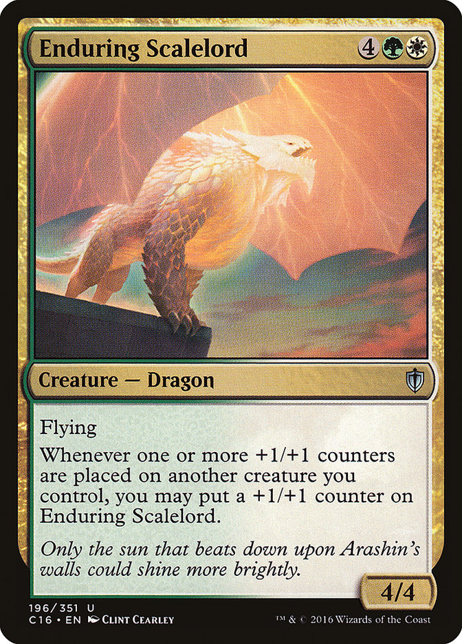Enduring Scalelord [Commander 2016] JAPONES