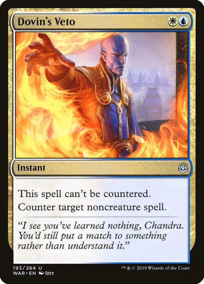 Dovin's Veto [War of the Spark] ESPAÑOL