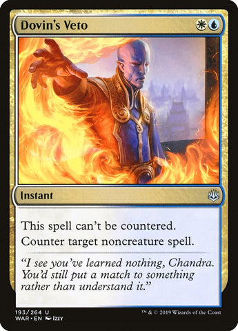 Dovin's Veto [War of the Spark] ESPAÑOL