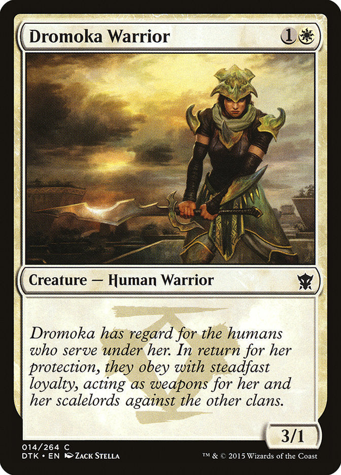 Dromoka Warrior [Dragons of Tarkir] JAPONES