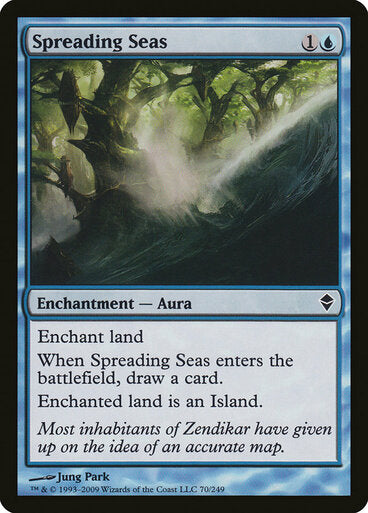 Spreading Seas [Zendikar] ESPAÑOL