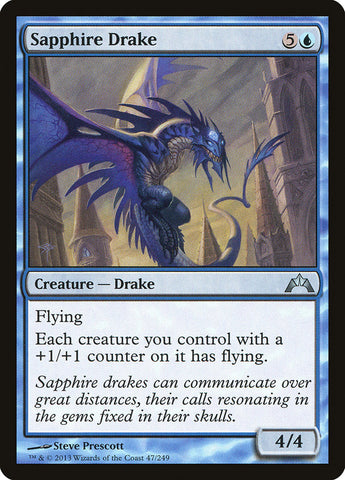 Sapphire Drake [Gatecrash] ESPAÑOL