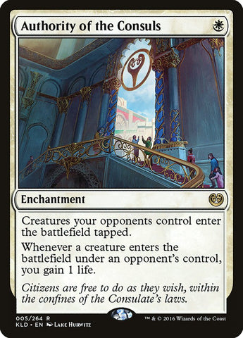 Authority of the Consuls [Kaladesh] ESPAÑOL