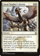 Great Teacher's Decree [Dragons of Tarkir] JAPONES