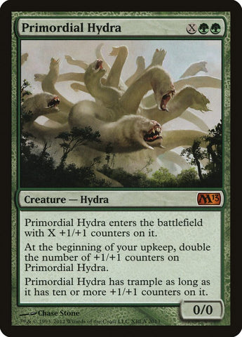 Primordial Hydra (Duels of the Planeswalkers Promos) [Duels of the Planeswalkers Promos 2013] Español