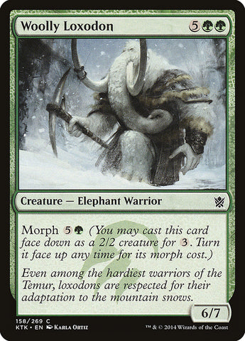 Woolly Loxodon [Khans of Tarkir]  JAPONES