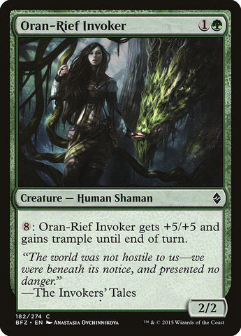 Oran-Rief Invoker [Battle for Zendikar] ESPAÑOL