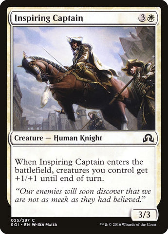 Inspiring Captain [Shadows over Innistrad]  JAPONES