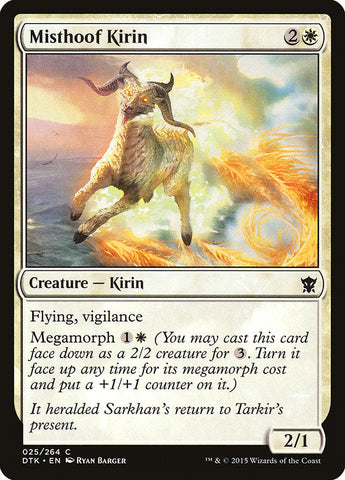 Misthoof Kirin [Dragons of Tarkir]  JAPONES