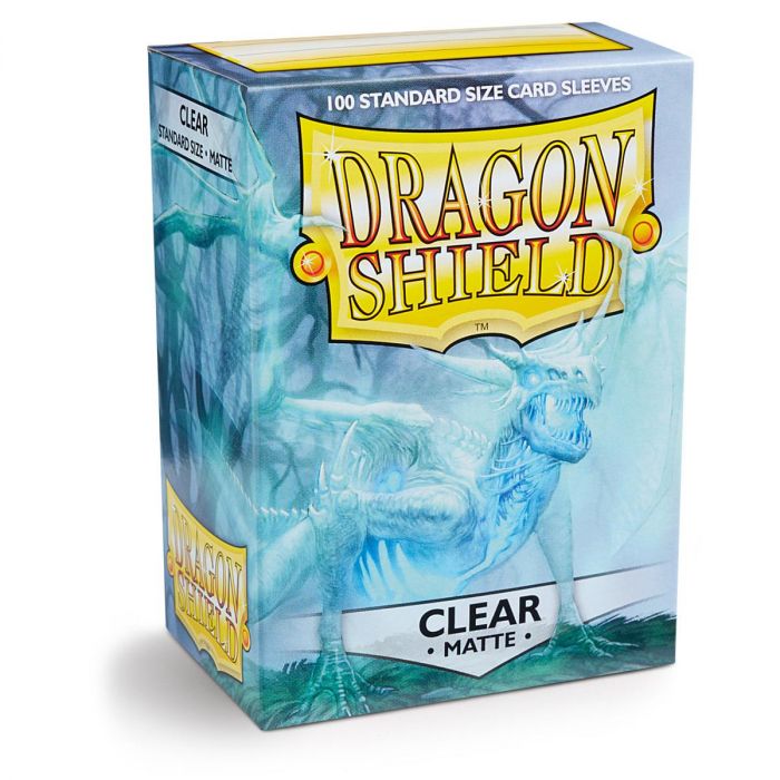 Dragon Shield 100 Matte Clear Standard