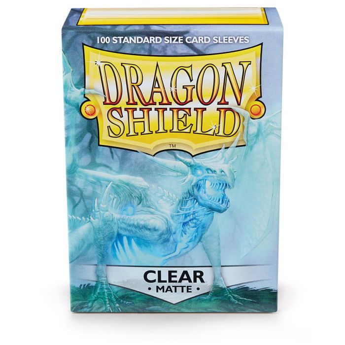 Dragon Shield 100 Matte Clear Standard