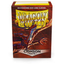 Dragon Shield 100 Matte Crimson Standard